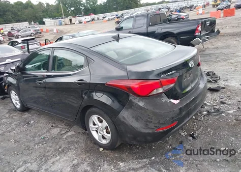 2015 Hyundai Elantra Se/Sport/Limited z USA, uszkodzony, nr VIN 5NPDH4AE5FH650837